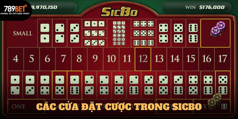 Các cửa đặt cược hội viên nên biết trong cách chơi Sicbo 